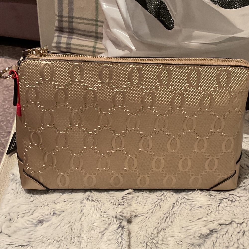 Chic Gold Crossbody Bag NWT - Picture 5 of 7